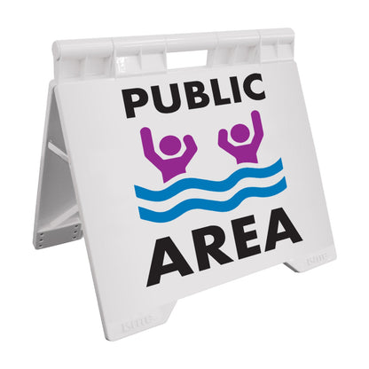 Public Area - Evarite A - Frame Sign - New Signs