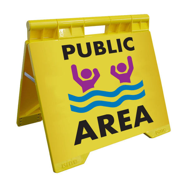 Public Area - Evarite A-Frame Sign – New Signs