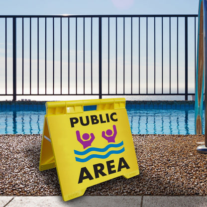 Public Area - Evarite A - Frame Sign - New Signs