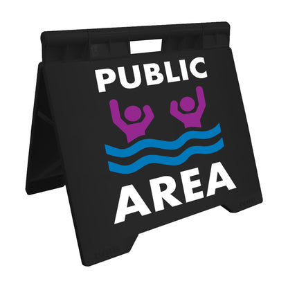 Public Area - Evarite A - Frame Sign - New Signs