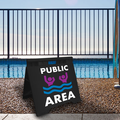 Public Area - Evarite A - Frame Sign - New Signs