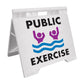 Public Exercise - Evarite A - Frame Sign - New Signs