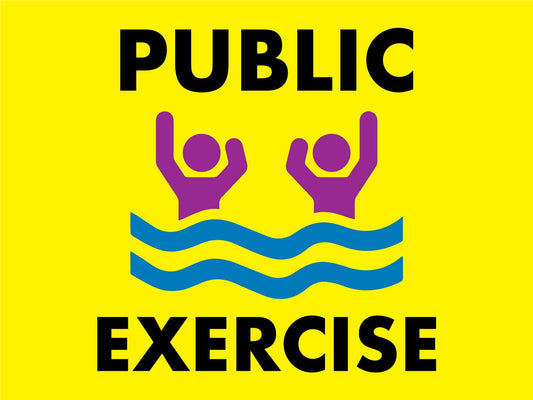 Public Exercise Sign - New Signs