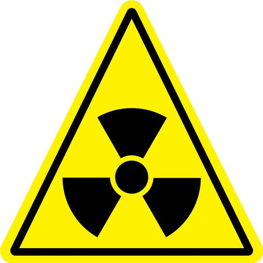 Radiation (Triangle) Decal - New Signs