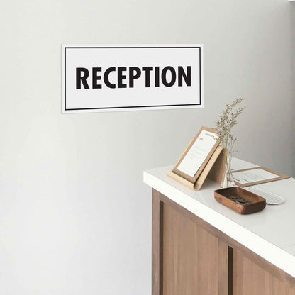 Reception Sign - New Signs