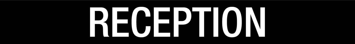 Reception - Statutory Sign - New Signs