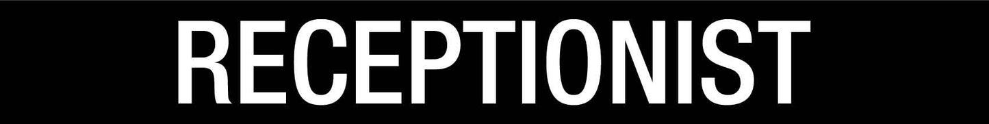 Receptionist - Statutory Sign - New Signs