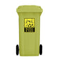Recycle Bottles & Cans Wheelie Bin Stickers - New Signs