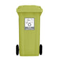 Recycle Steel Cans & Tins Wheelie Bin Stickers - New Signs