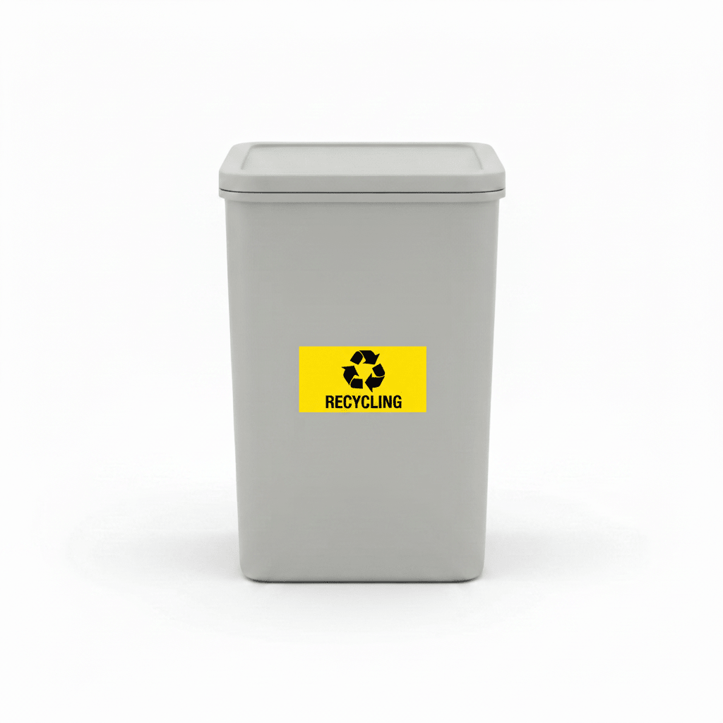 Recycling Bin Sticker - New Signs