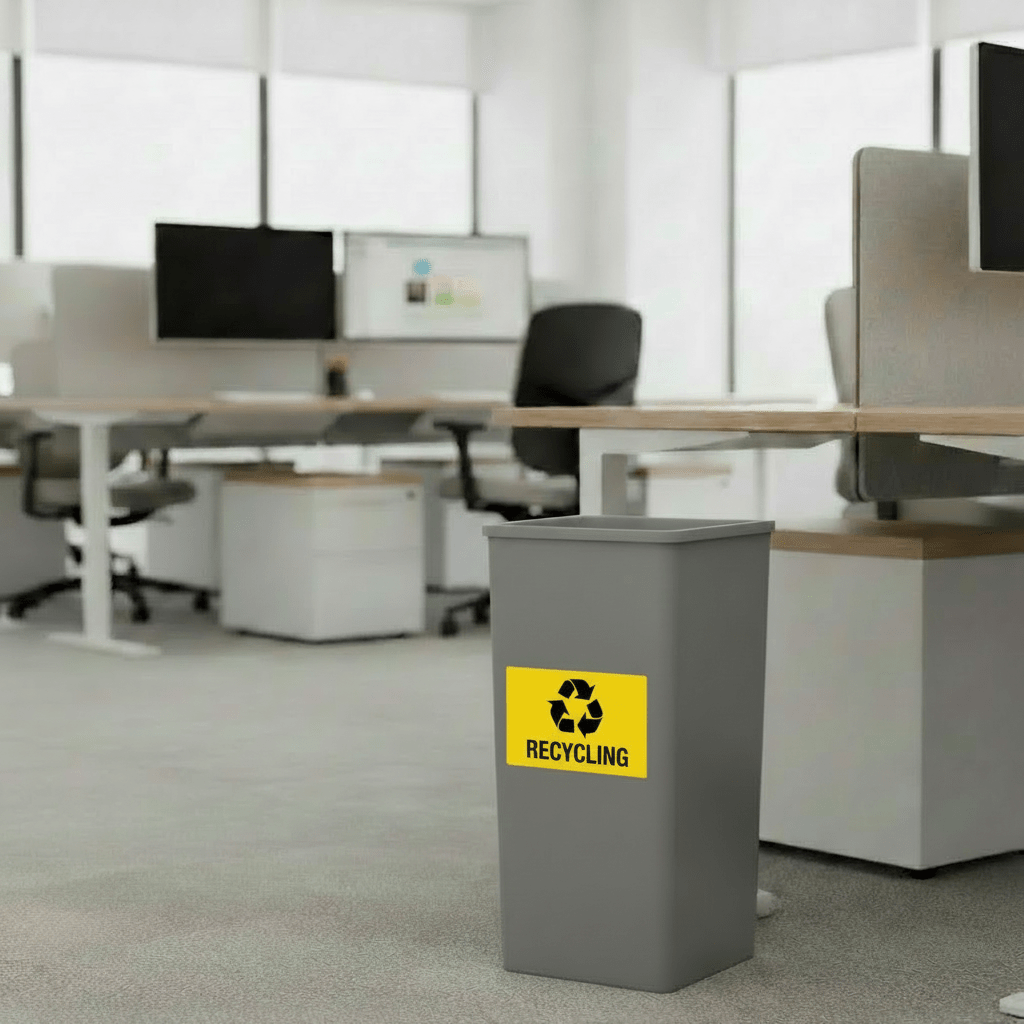 Recycling Bin Sticker - New Signs