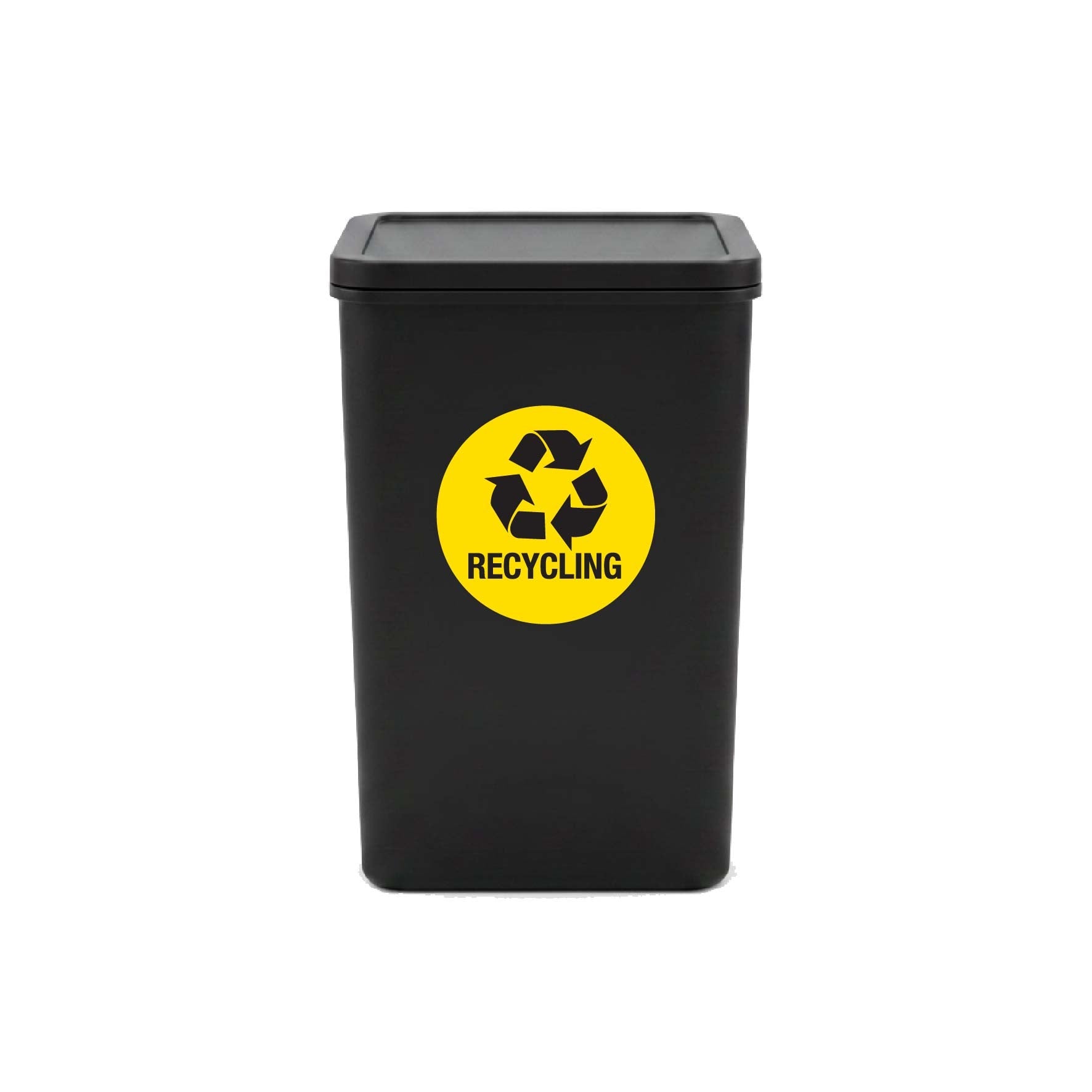 Recycling Circle Bin Sticker - New Signs