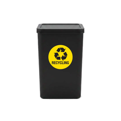Recycling Circle Bin Sticker - New Signs