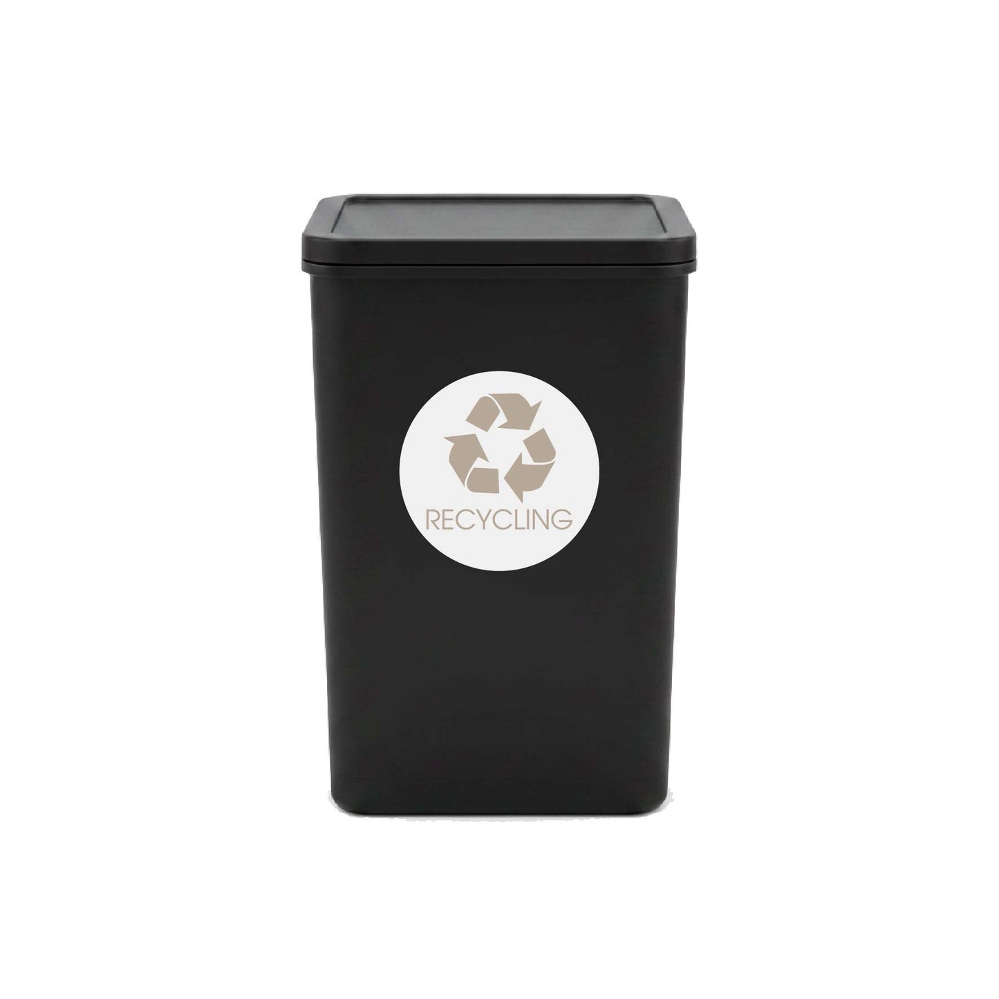 Recycling Fawn Circle Bin Sticker - New Signs