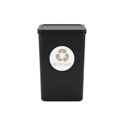 Recycling Fawn Circle Bin Sticker - New Signs