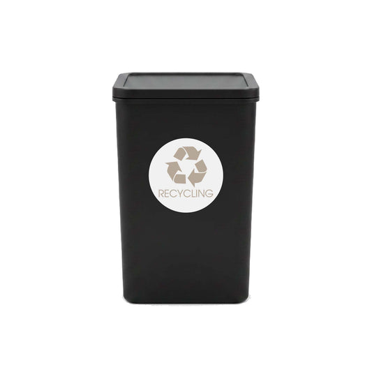 Recycling Fawn Circle Bin Sticker - New Signs