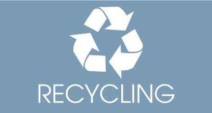 Recycling Ocean Background Bin Sticker - New Signs