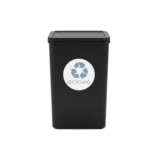 Recycling Ocean Circle Bin Sticker - New Signs