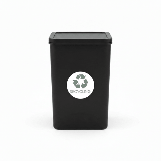 Recycling Sage Circle Bin Sticker - New Signs