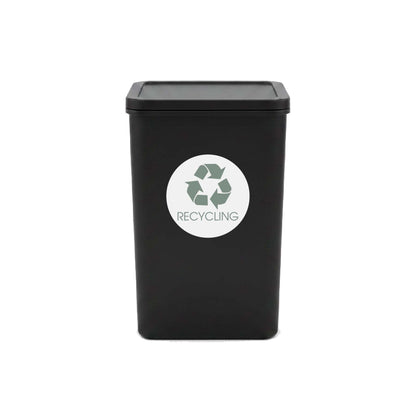 Recycling Sage Circle Bin Sticker - New Signs
