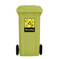 Recycling Wheelie Bin Stickers - New Signs