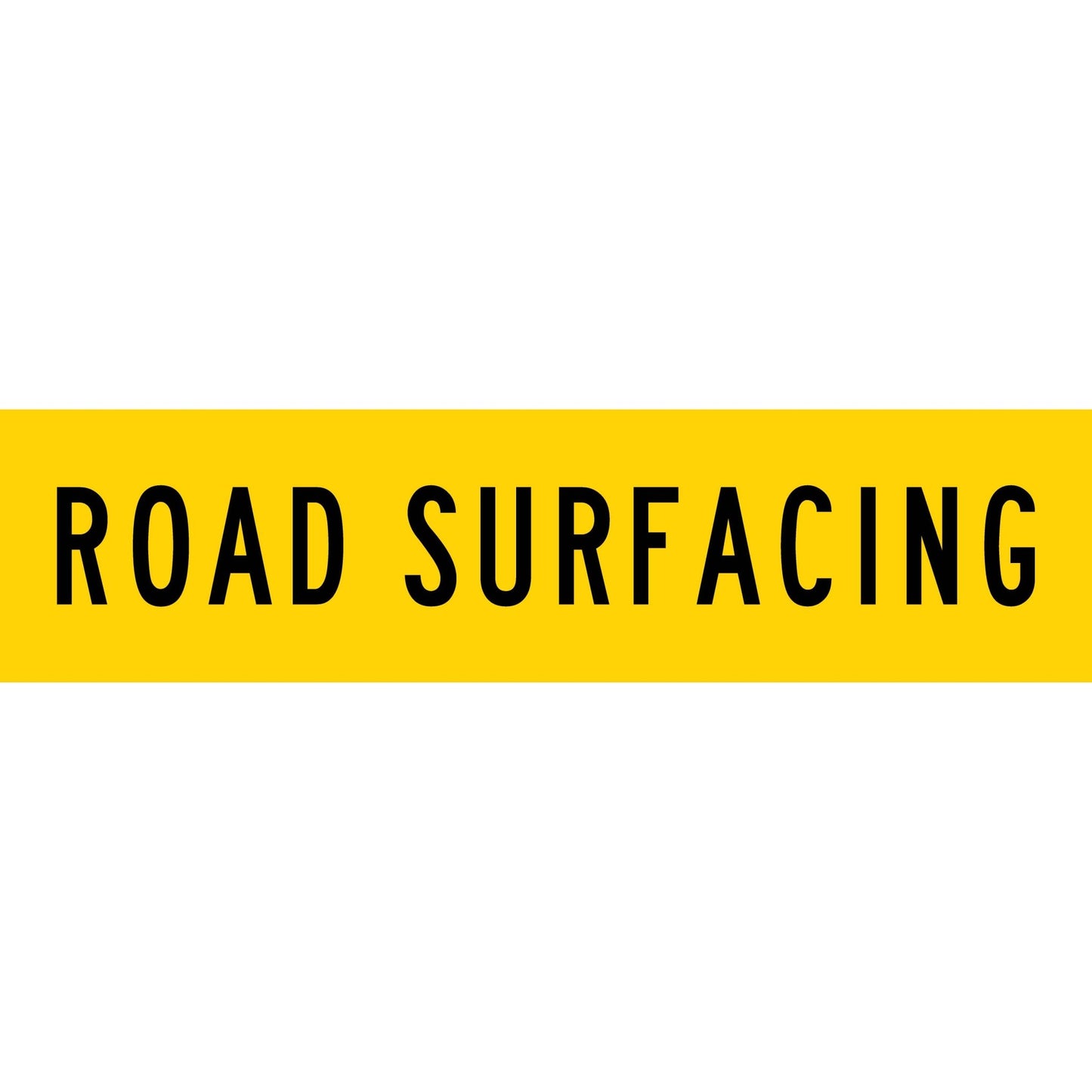 Road Surfacing Long Skinny Multi Message Traffic Sign - New Signs