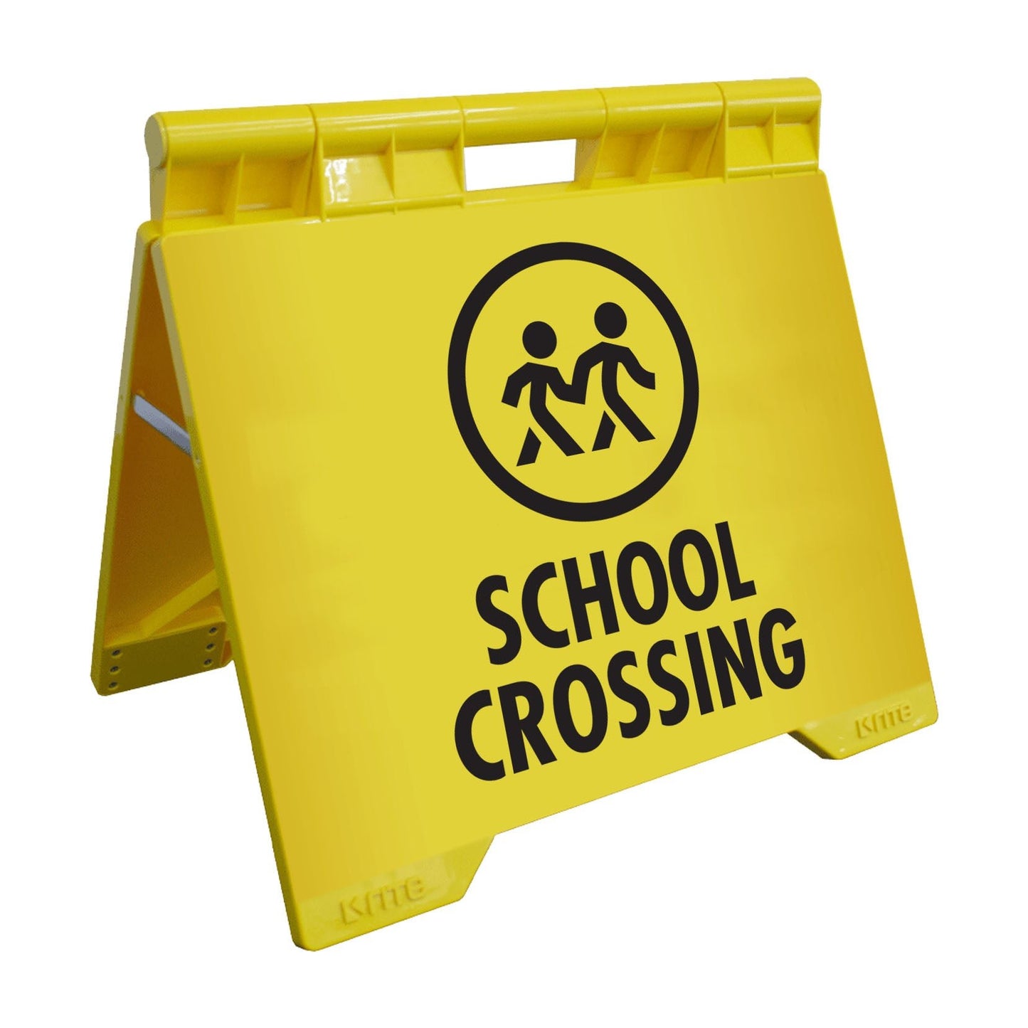 School Crossing - Evarite A - Frame Sign - New Signs