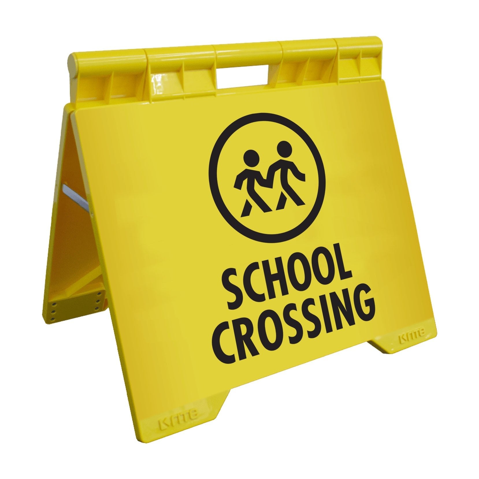 School Crossing - Evarite A - Frame Sign - New Signs