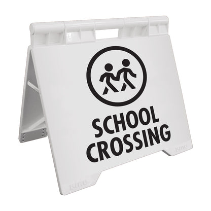 School Crossing - Evarite A - Frame Sign - New Signs