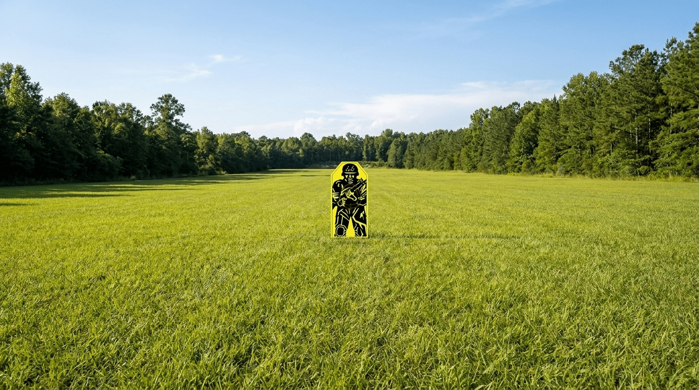 Shooting Target Military Figure - New Signs