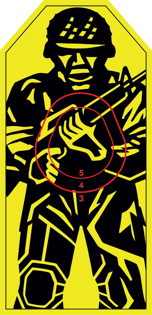 Shooting Target Military Figure - New Signs