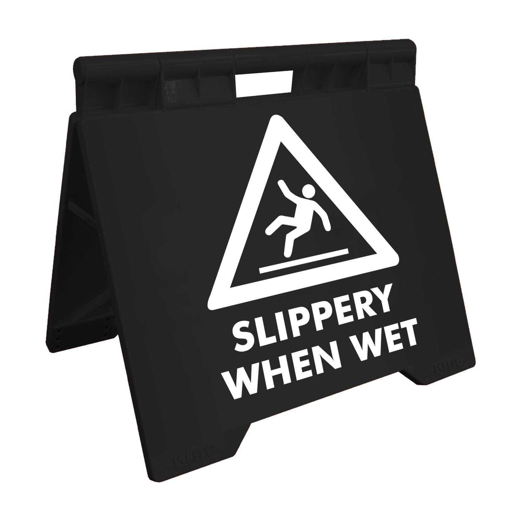 Slippery When Wet - Evarite A - Frame Sign - New Signs