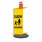 Slow Children - Corflute Bollard Traffic Signs - New Signs