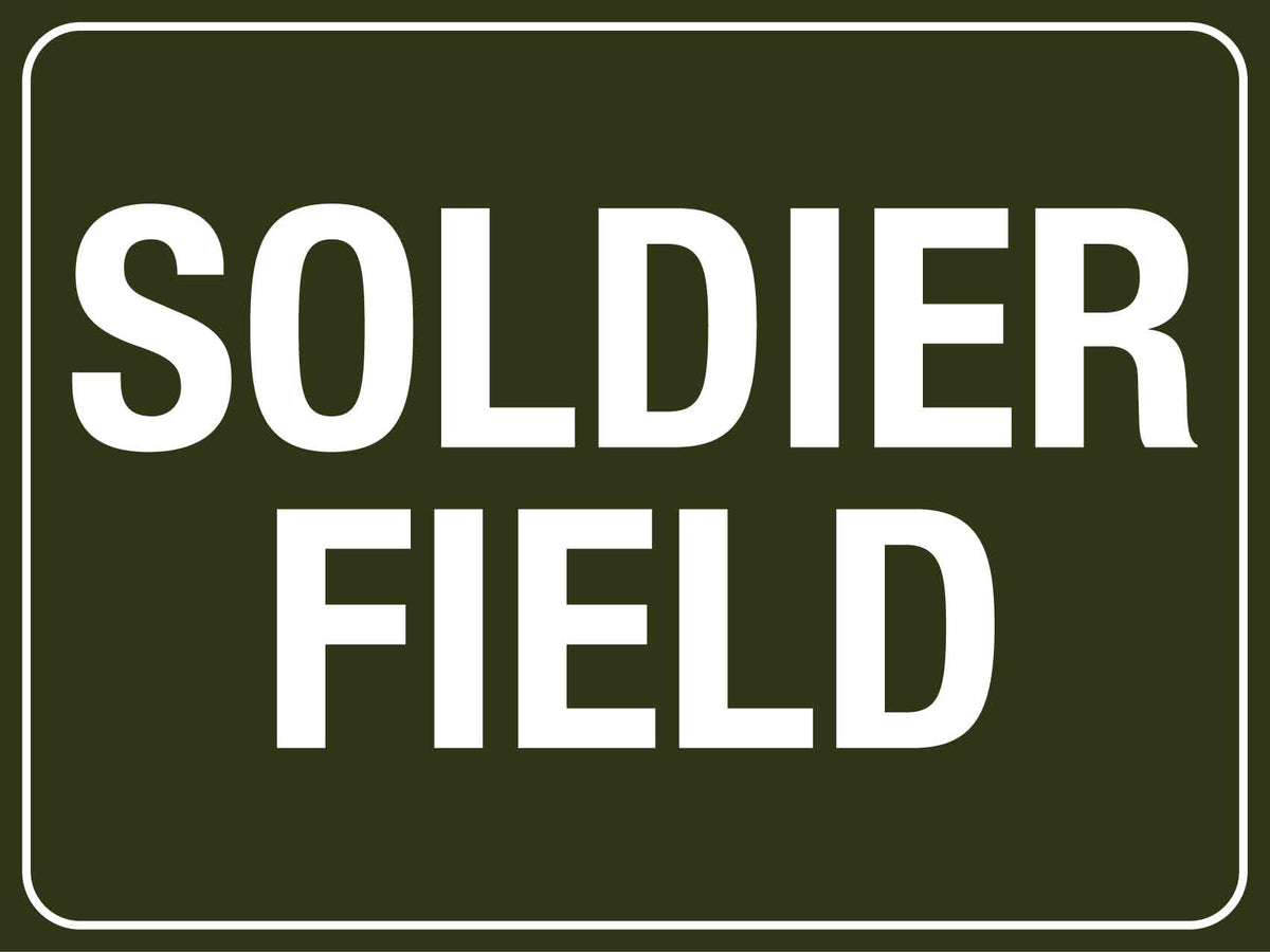 Soldier Field Sign – New Signs