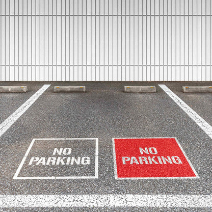 Solid Background - Aluminium Composite Stencil - New Signs