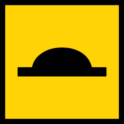 Speed Hump Multi Message Traffic Sign - New Signs