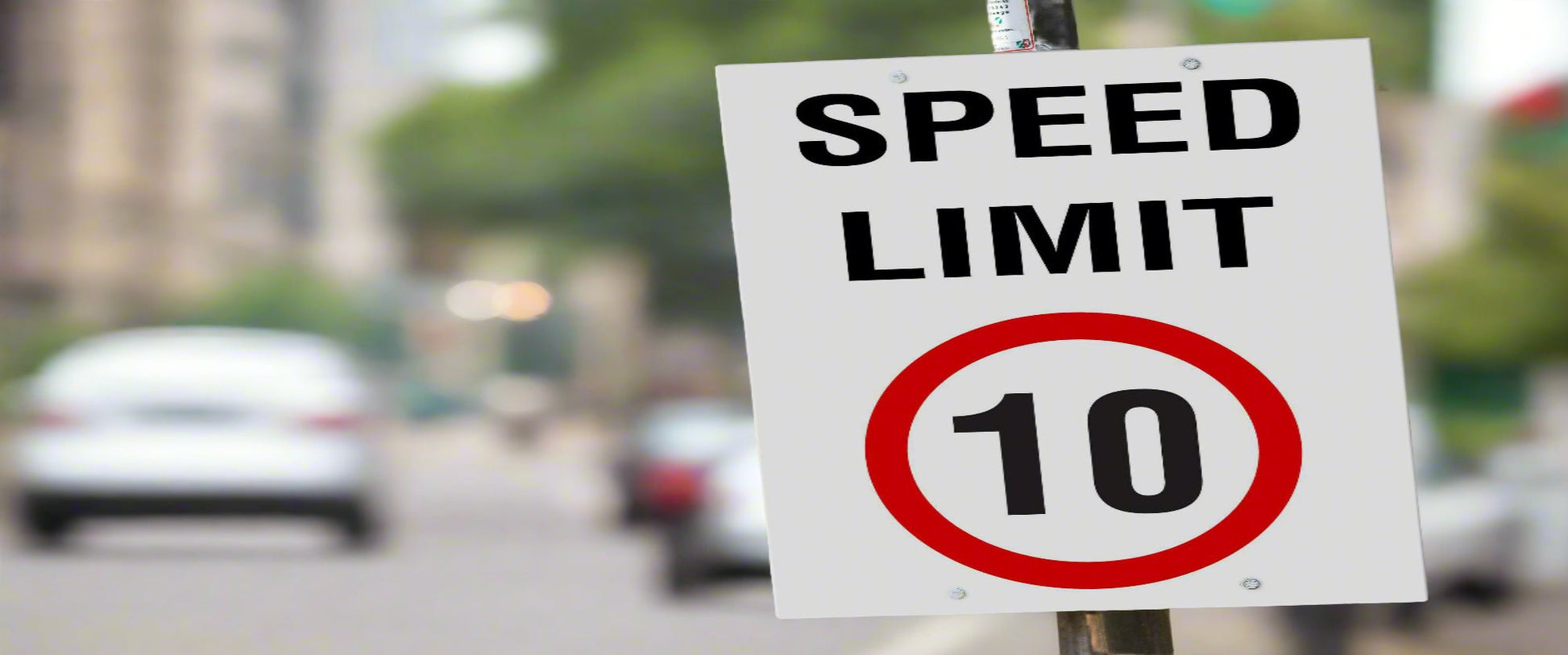 Speed Limit 10km Sign - New Signs
