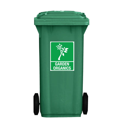 Standard Garden Organics Wheelie Bin Stickers - New Signs