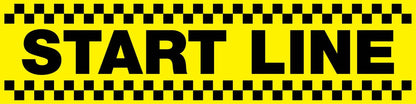 Start Line - Landscape Corflute Toblerone Signs - New Signs