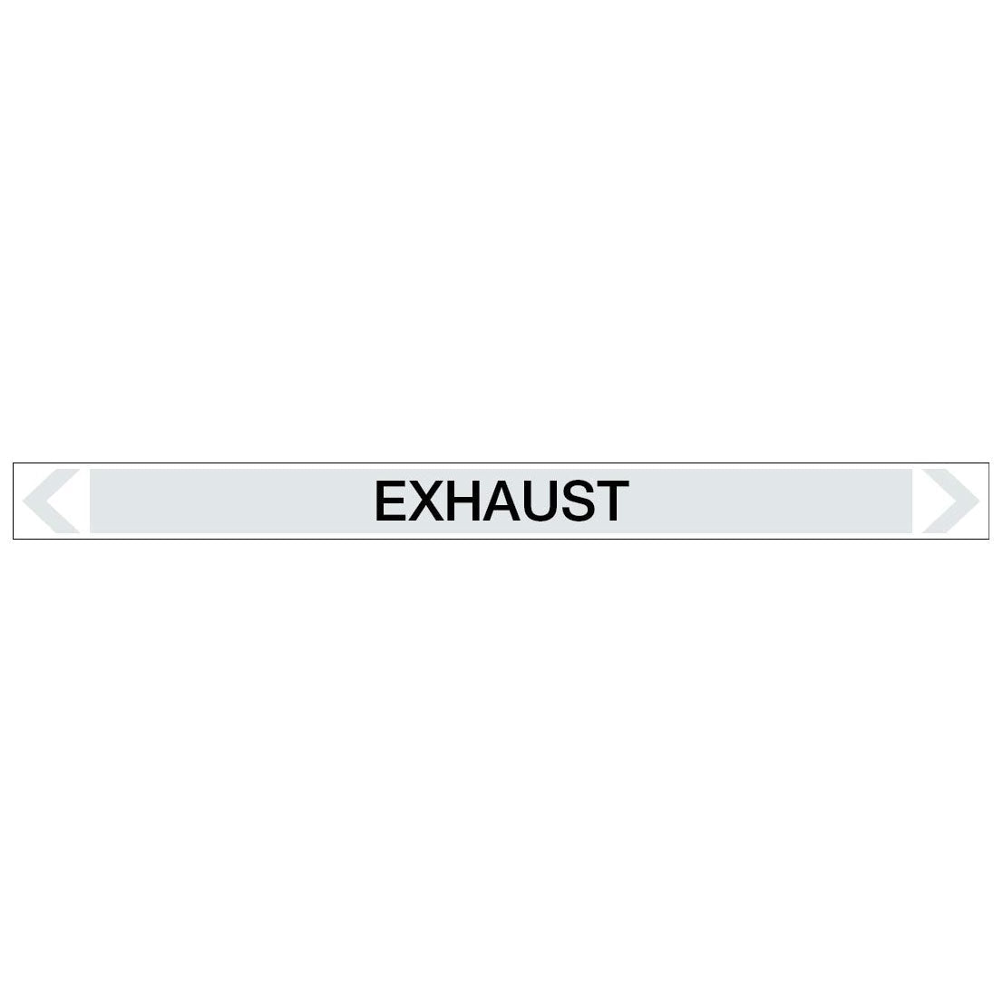 Steam - Exhaust - Pipe Marker Sticker – New Signs