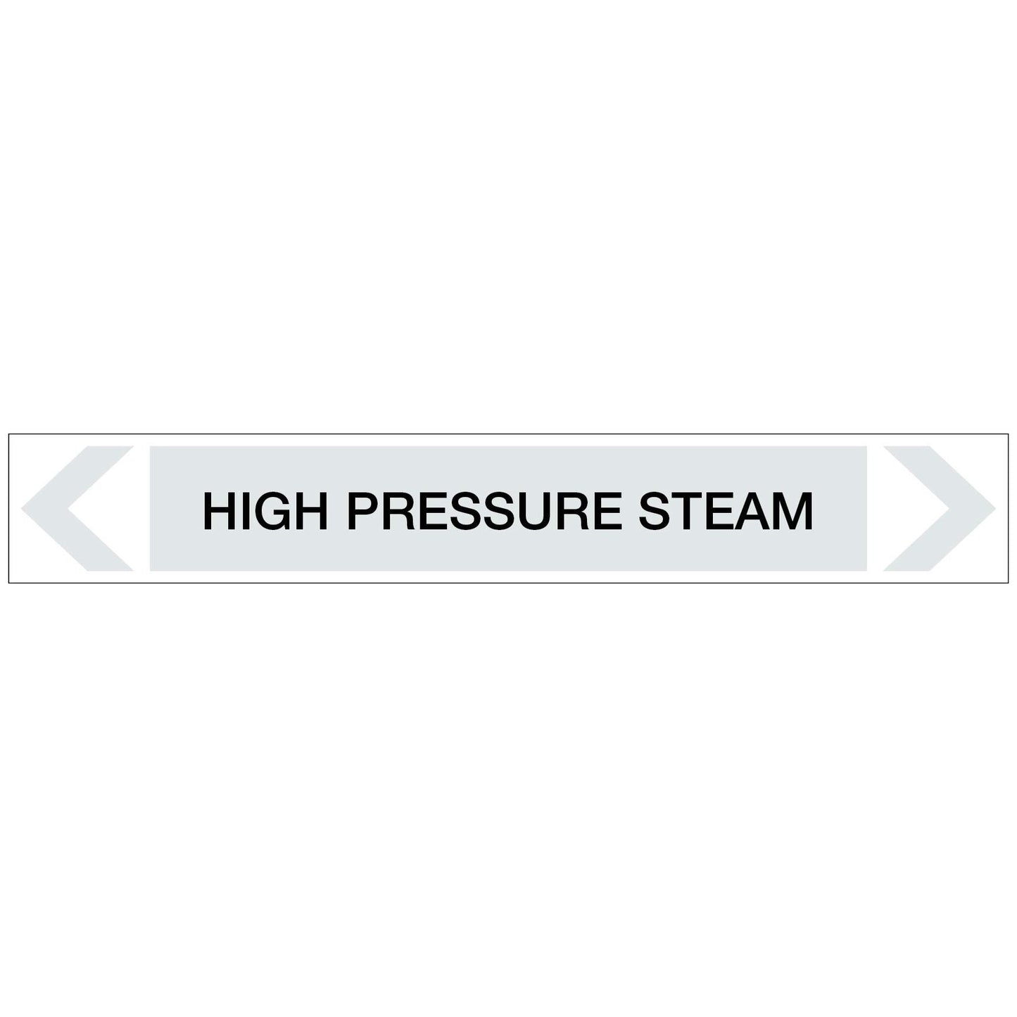 Steam - High Pressure Steam - Pipe Marker Sticker - New Signs