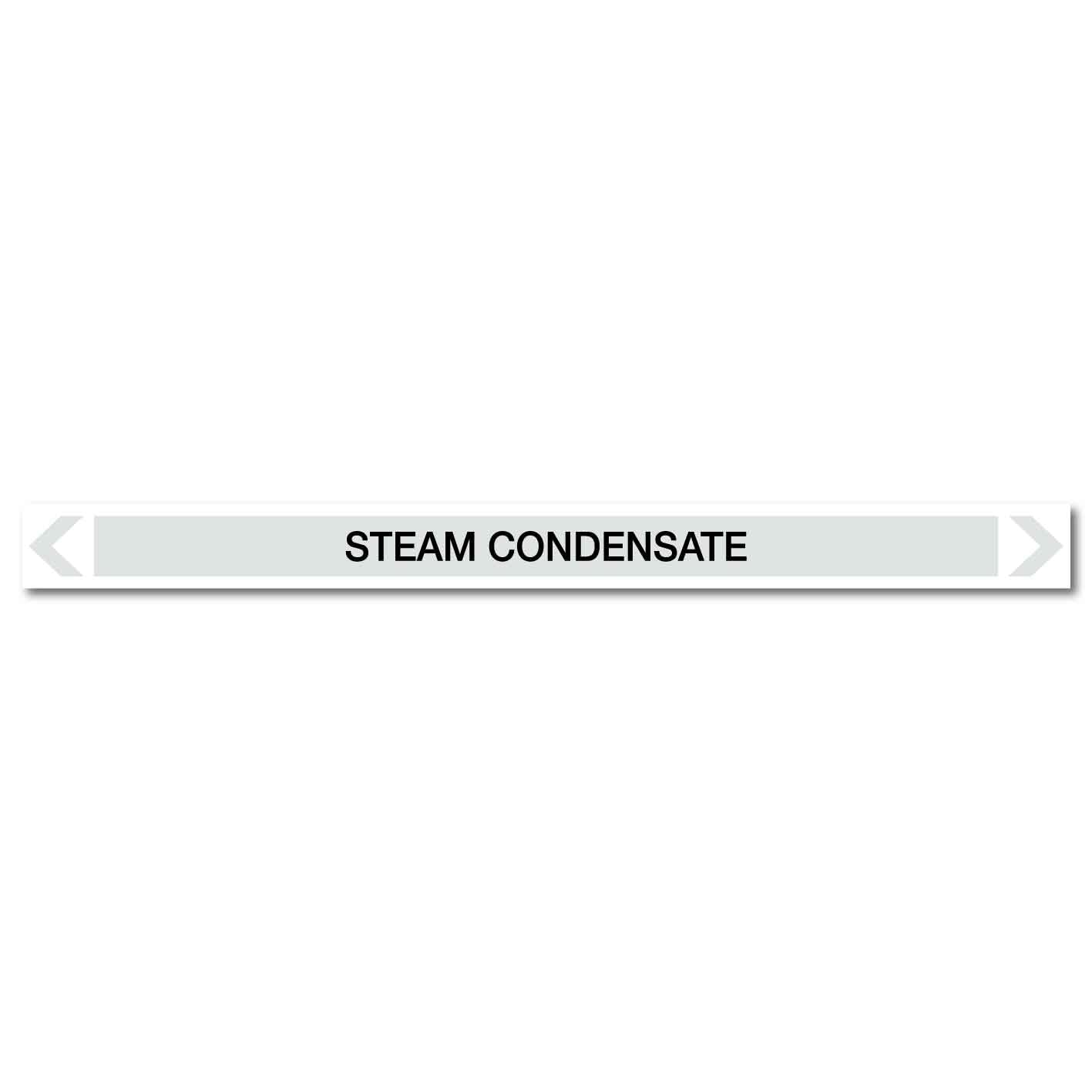 Steam - Steam Condensate - Pipe Marker Sticker - New Signs