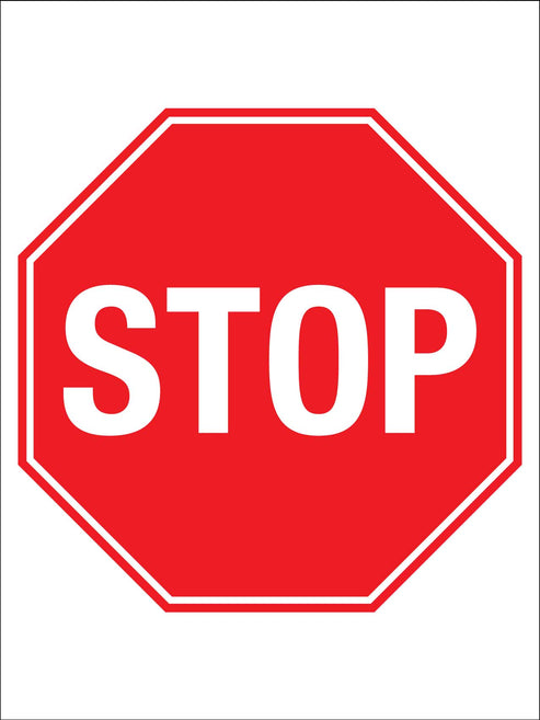 Stop Sign – New Signs