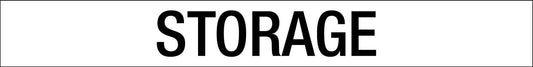 Storage - Statutory Sign - New Signs