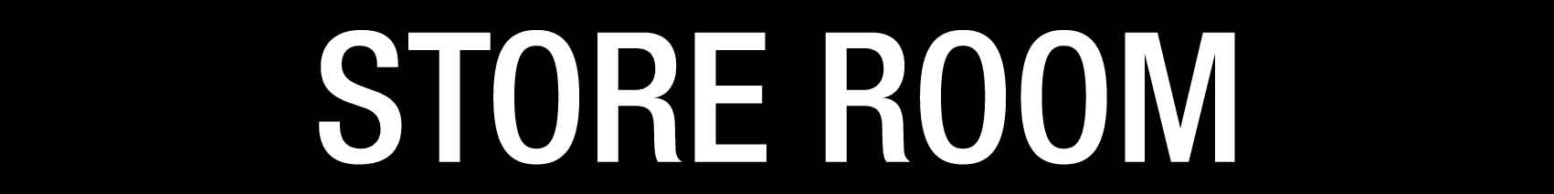 Store Room - Statutory Sign - New Signs