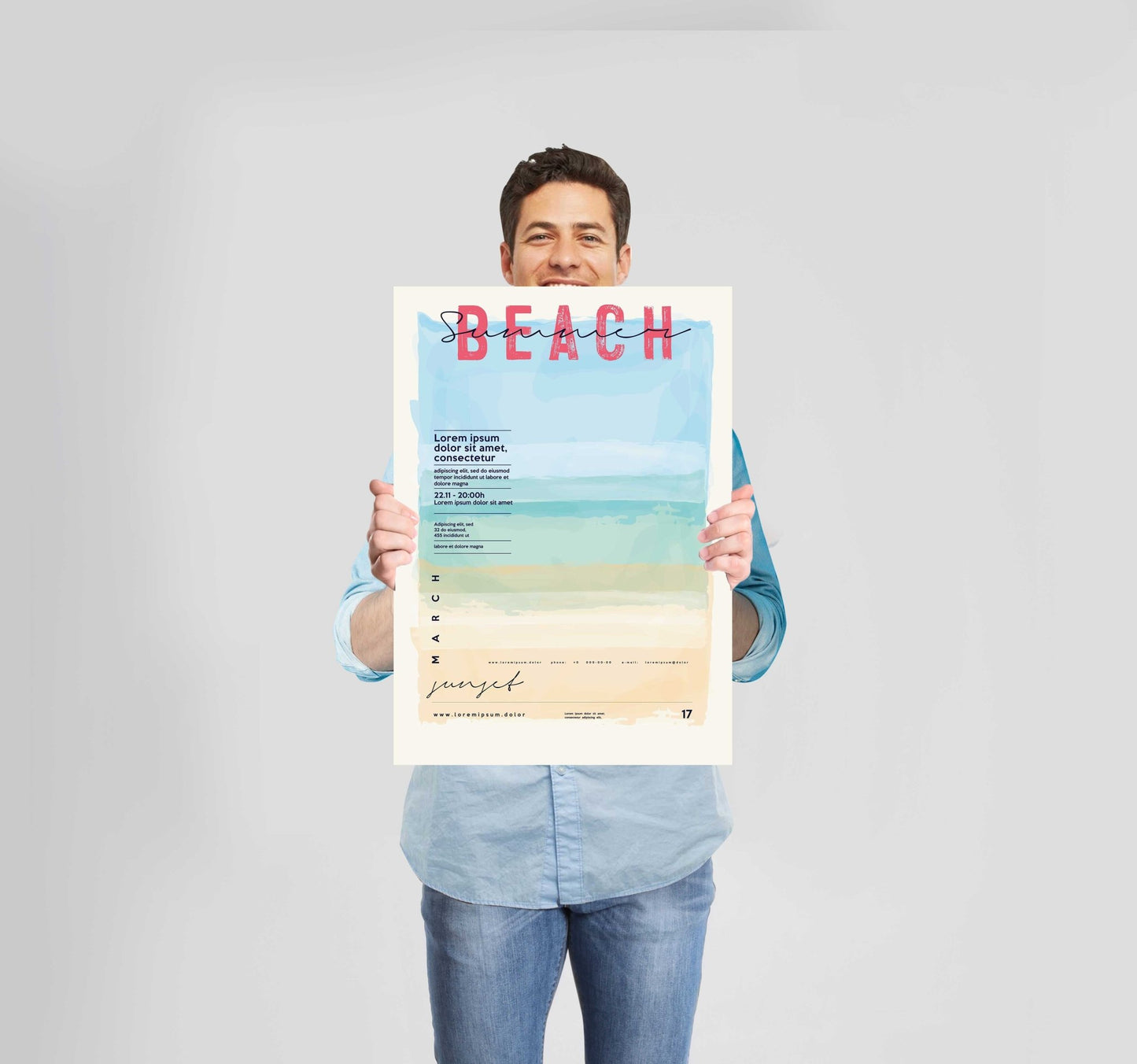 Summer Beach Poster Wall Art Prints - New Signs