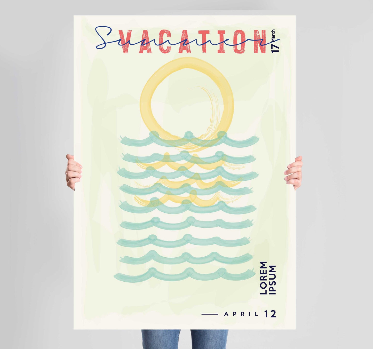 Summer Beach Vacation Poster Wall Art Prints - New Signs