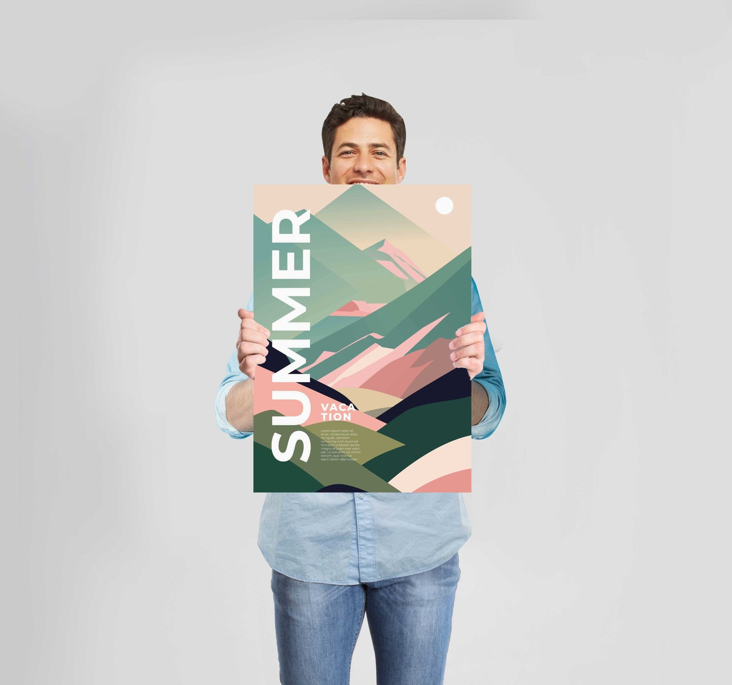 Summer Hills Poster Wall Art Prints - New Signs