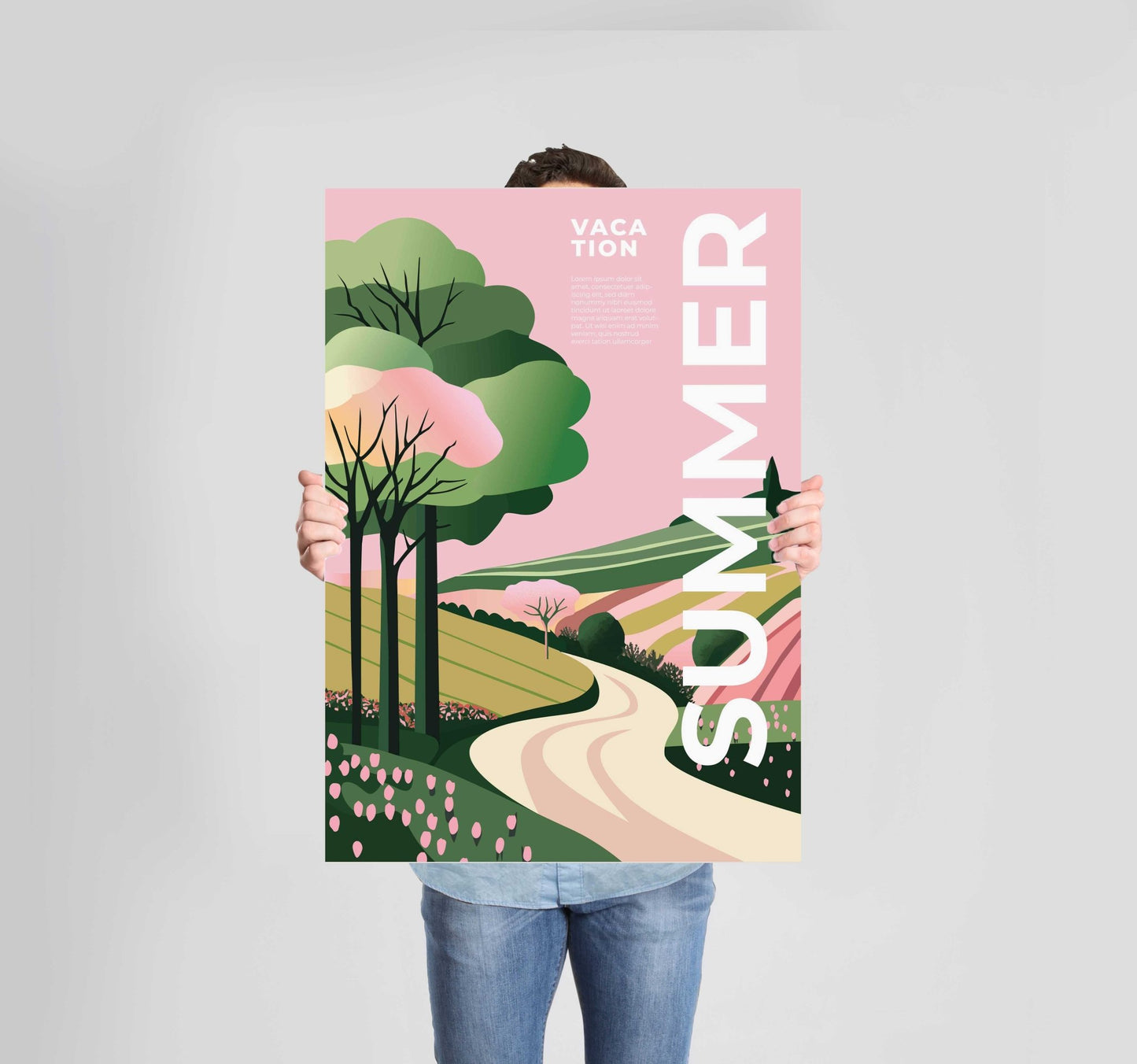 Summer Poster Wall Art Prints (Set of 4) - New Signs