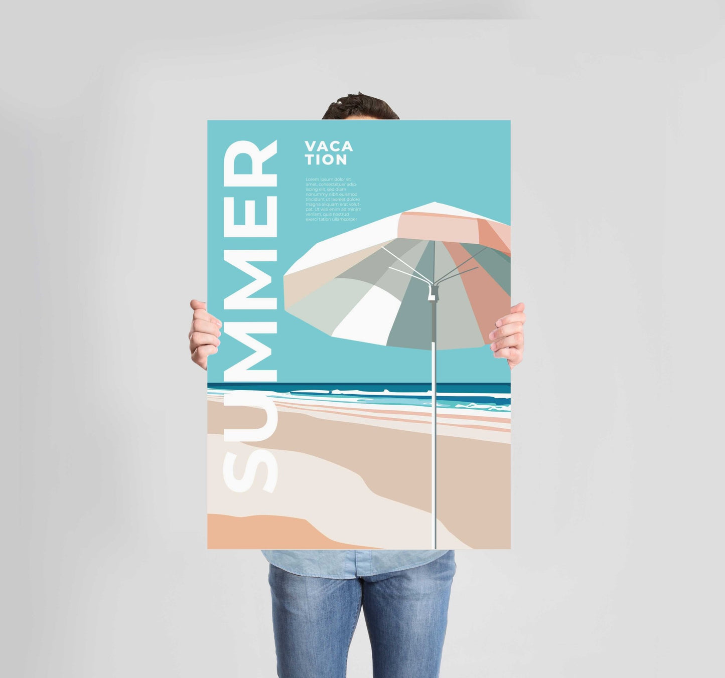 Summer Poster Wall Art Prints (Set of 4) - New Signs